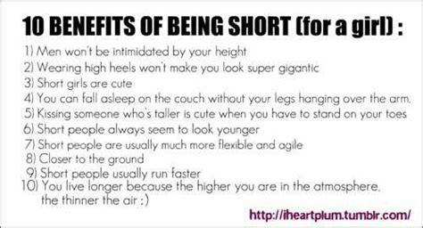 advantages of dating short girl